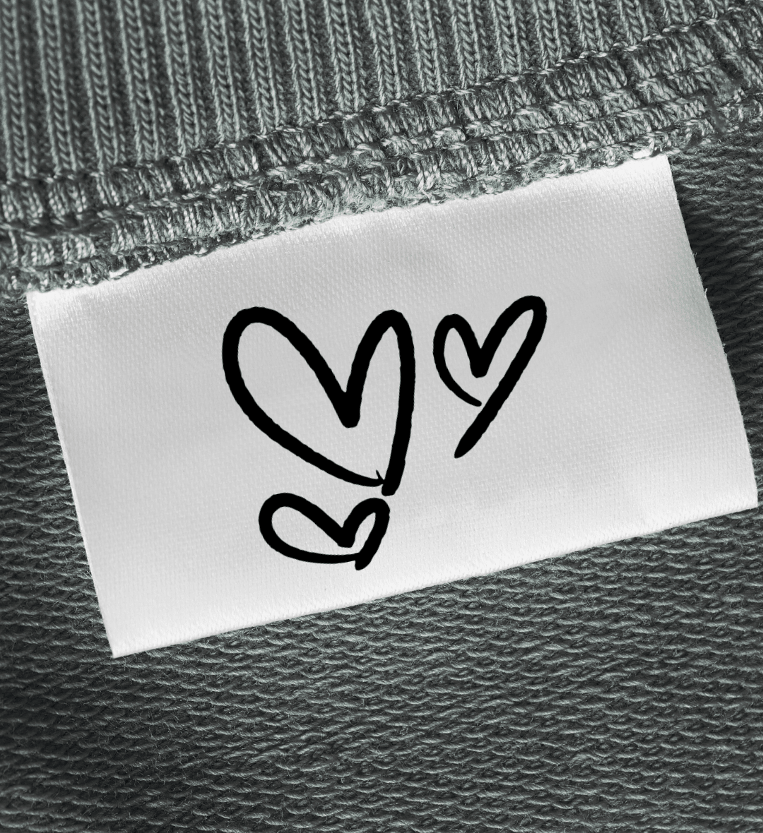 3 Hearts Design - Sew It In Labels
