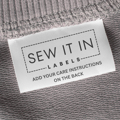 Garment Label - Logo/Care Instructions