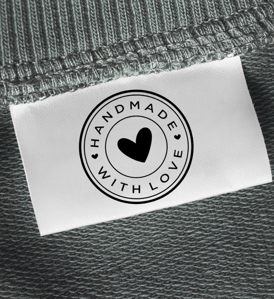 Handmade with love heart