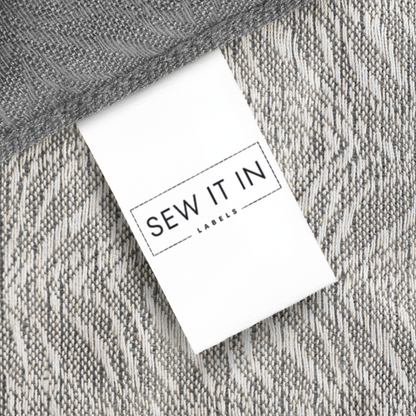 Longer Sew It In Labels with Business Logo