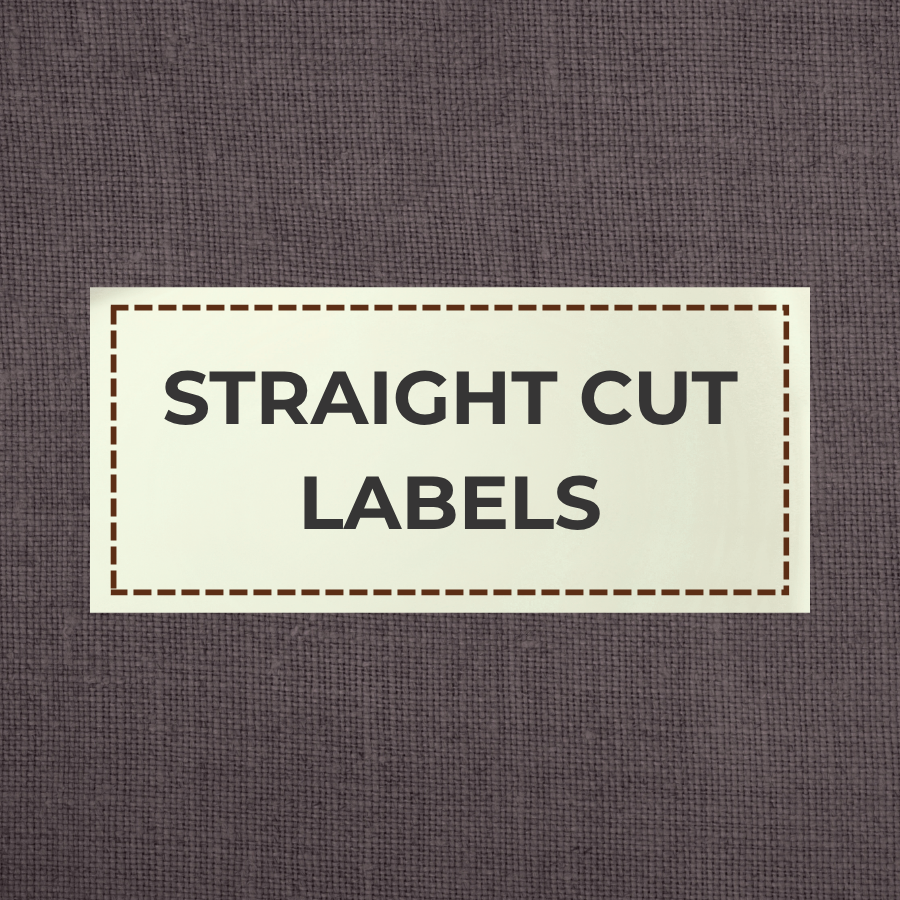 Straight Cut Labels