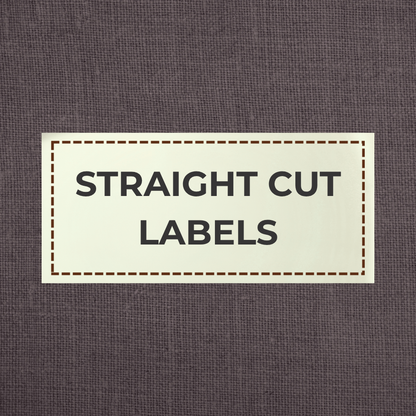 Straight Cut Labels