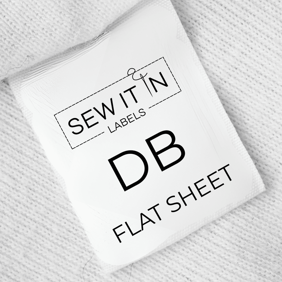 Bed Sheet Sew In Labels - Sew It In Labels