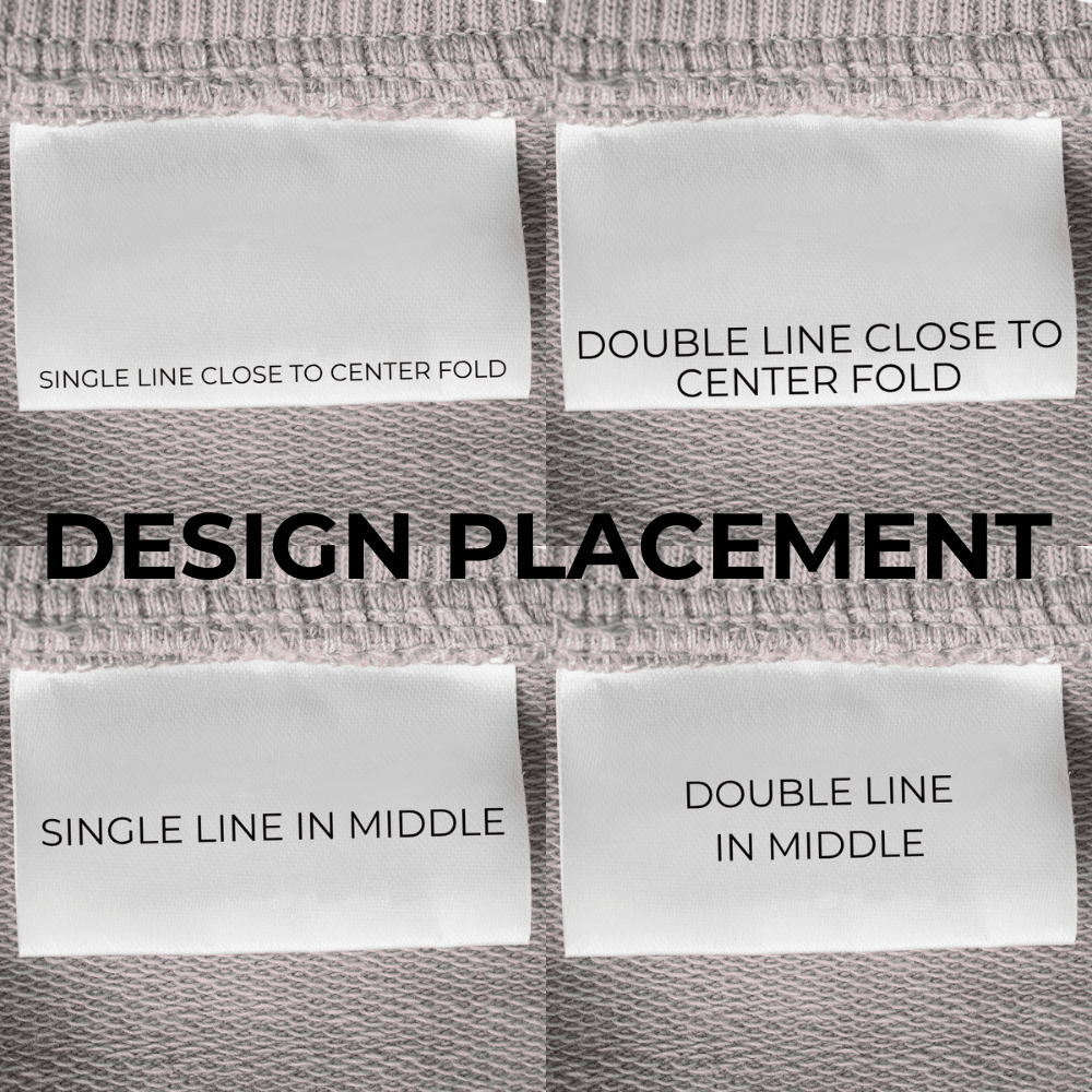 Custom In Seam Labels - Sew It In Labels