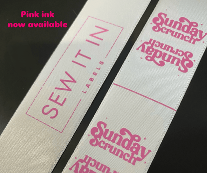 Custom In Seam Labels - Sew It In Labels