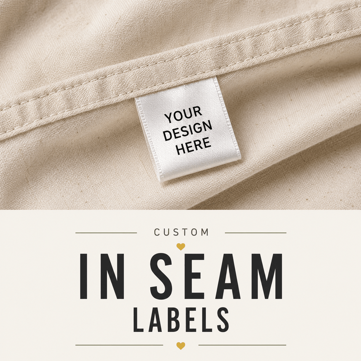 Custom In Seam Labels - Sew It In Labels
