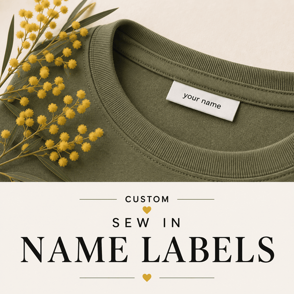 Custom Sew In Name Labels | Personalised Clothing TagsCustom LabelsSew It In Labels