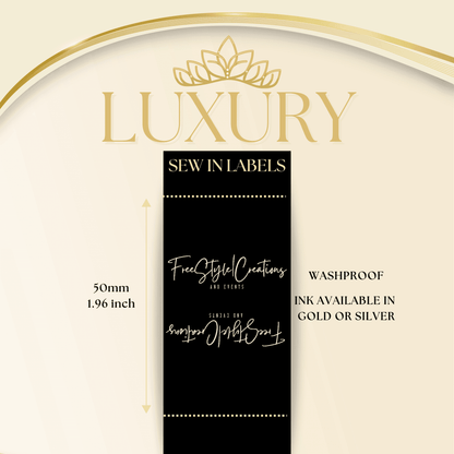 Luxury Sew In Labels by Sew It In Labels - Sew It In Labels