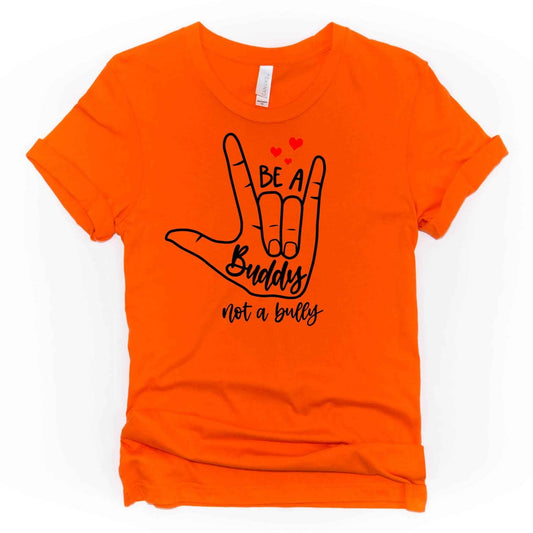 Hands Be A Buddy Not A Bully - Sew It In Labels