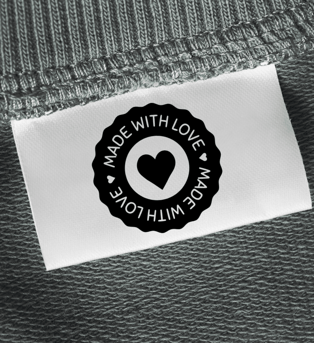 Homemade with Love Design - Sew It In Labels