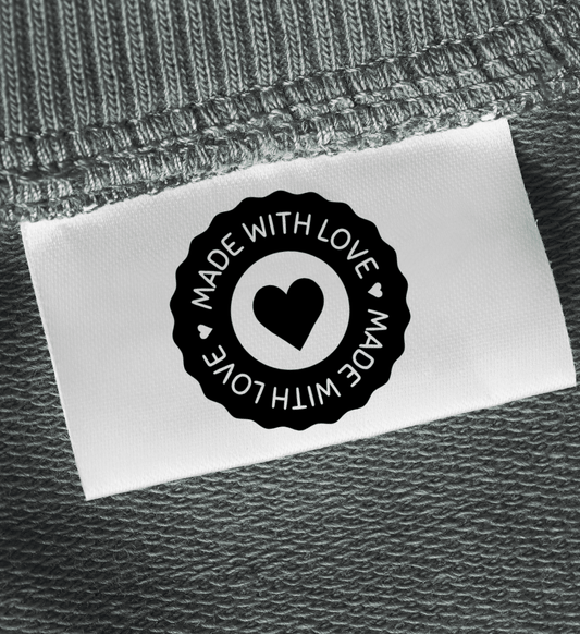 Homemade with Love Design - Sew It In Labels