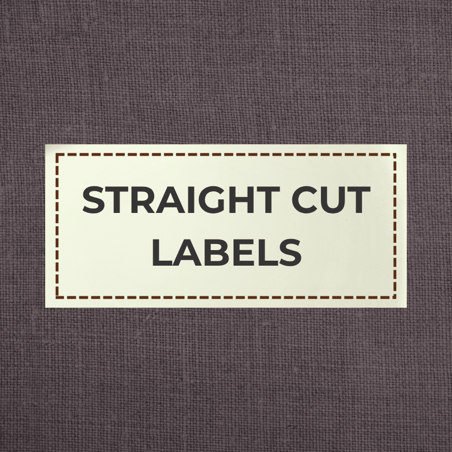 Straight Cut Labels - Sew It In Labels