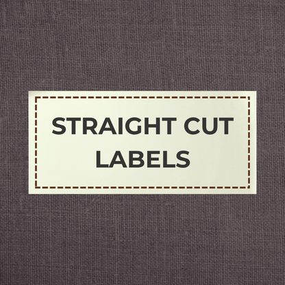 Straight Cut Labels - Sew It In Labels