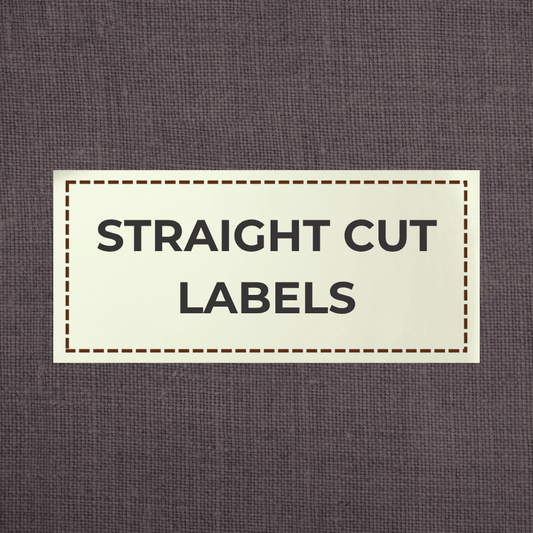 Straight Cut Labels - Sew It In Labels